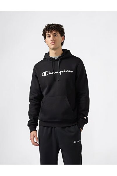 Champion Hanorac negru pentru bărbați 221809