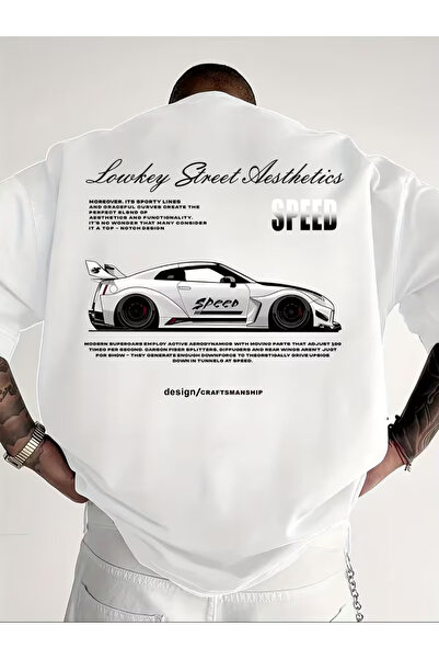 CLASSY.MODA Sila Trend Premium White Cotton T-Shirt