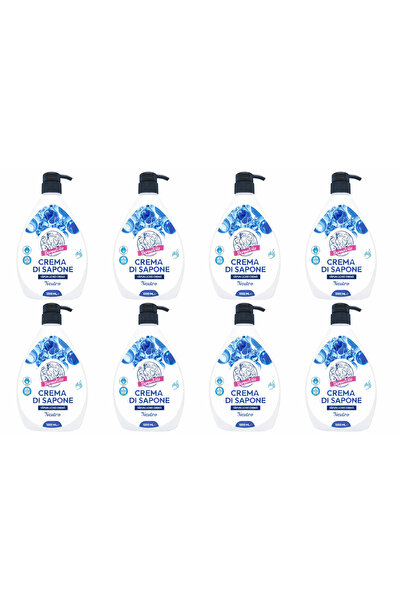DERMOVITA Neutral liquid cream soap, Dermovita, 1000ml Bax 8 Pieces