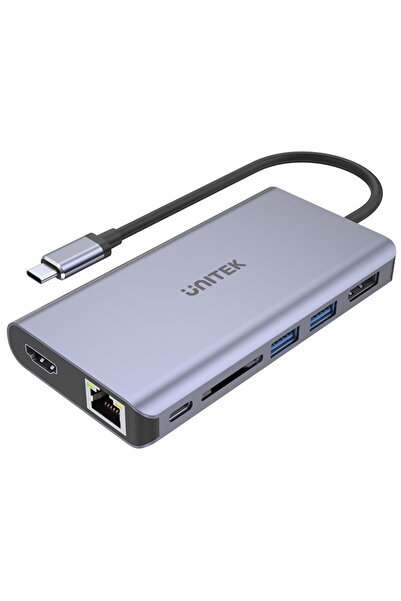 Unitek uHUB S7 USB 3.2 Gen 1 (3.1 Gen 1) Type-C Grey