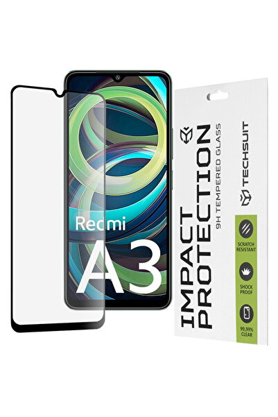 Techsuit 111D Acoperire completă / Sticlă complet lipită pentru Xiaomi Redmi ...