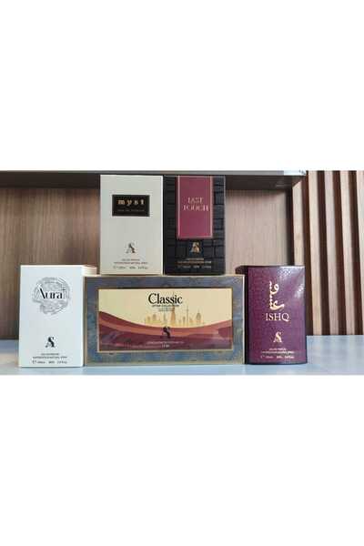 Arab Secret Classic Attar Collection Gift Set | 4×12 ml & Perfume Set 4×100 m...