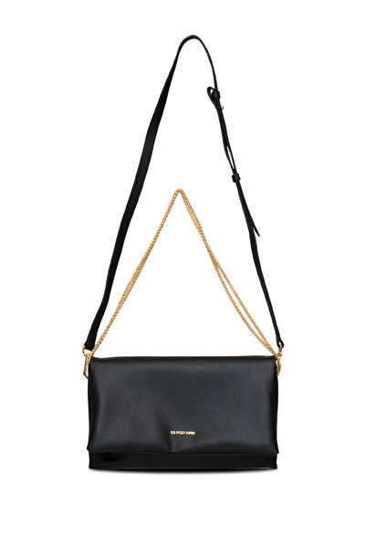 U.S. Polo Assn. Geantă crossbody pentru femei, neagră, US25583 – Design elega...