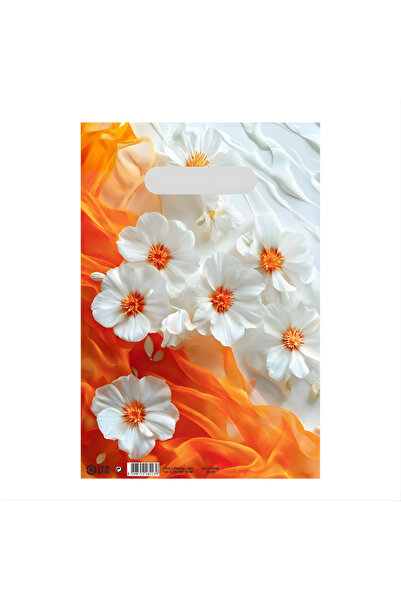 ÇABUKLAR Bio Bag Arya Flower Medium Size 20X30 cm 100 Pieces - 375 Gr
