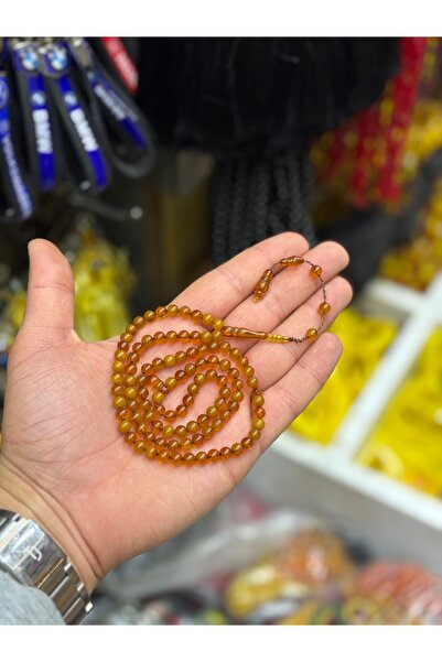 tesbihad Yoğun Hareli Pocket Rosary with 99 Beads