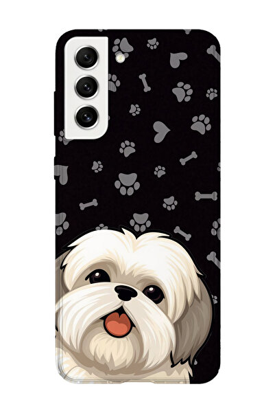 lelia حافظة هاتف شفافة مطبوعة متوافقة مع هاتف سامسونج جالاكسي S21 بلس |   الم...