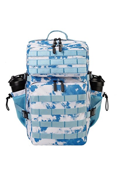 QUİCKPREP حقيبة ظهر تكتيكية بسعة كبيرة 45 لتر - حقيبة عسكرية مقاومة للماء للا...