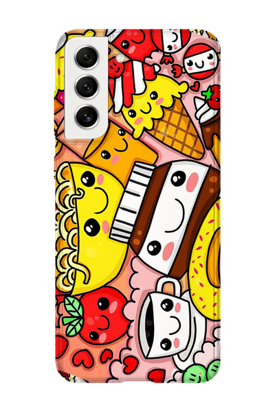 lelia حافظة هاتف شفافة مطبوعة متوافقة مع هاتف سامسونج جالاكسي S21 بلس |   مجم...