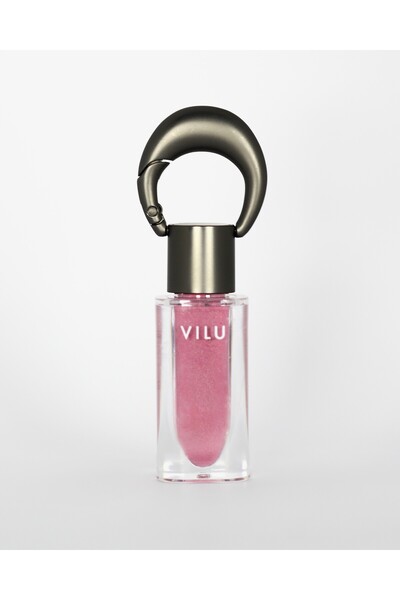 vilu Charm Lip Gloss Peony Blush - Peptit & Kolajen 5ml