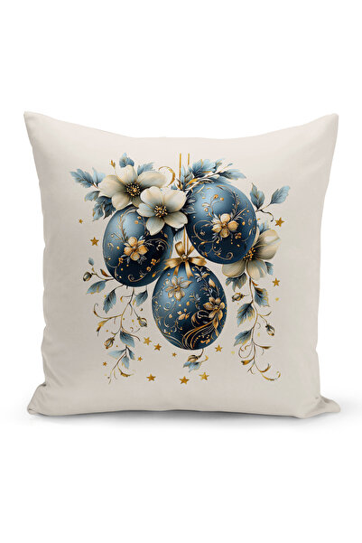 Bertille Home Ανοιξιάτικη Σειρά Κάλυμμα Μαξιλαριού Διπλής Όψης με Ψηφιακή Εκτ...