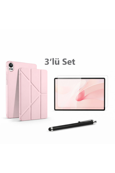 Nextron Huawei Matepad 12X Kılıf Standlı Kalem Bölmeli Tablet Kılıf / Ekran K...