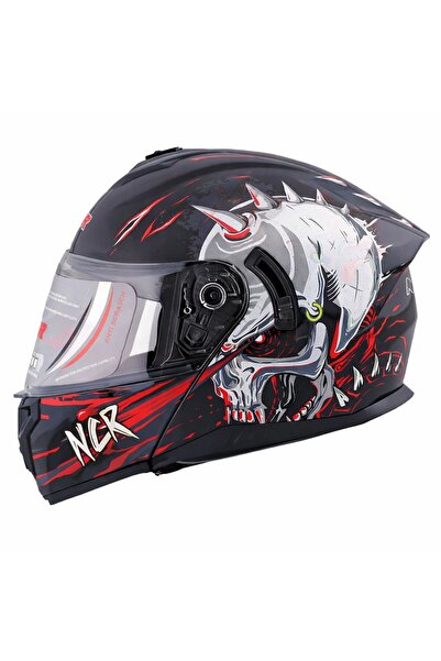 Yakamoz Motosiklet Ncr Çene Açılır Kask