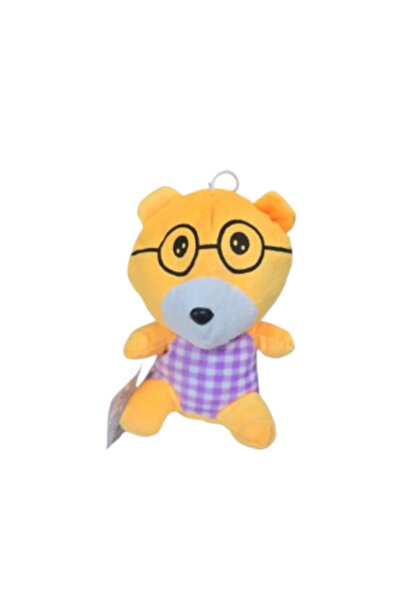 Other دمية دب قماشية بنظارات - لعبة قطيفة ناعمة للأطفال - 20 سم - موديل GwD25-52