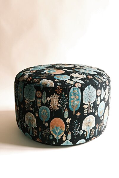 Remon Silvia İllüstratif Jakarlı Puf