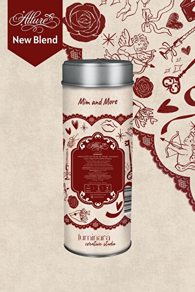 Mim and More Luminara Studio x Allure - Kayısı ve Şeftalili Hibiskus Çayı 50 gr