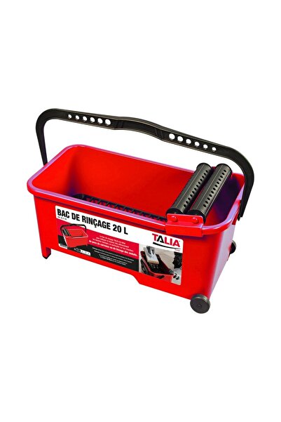 TaliaPlast Professional Rinsing Bucket – 20 L, with Cleaning Grid and Squeezi...