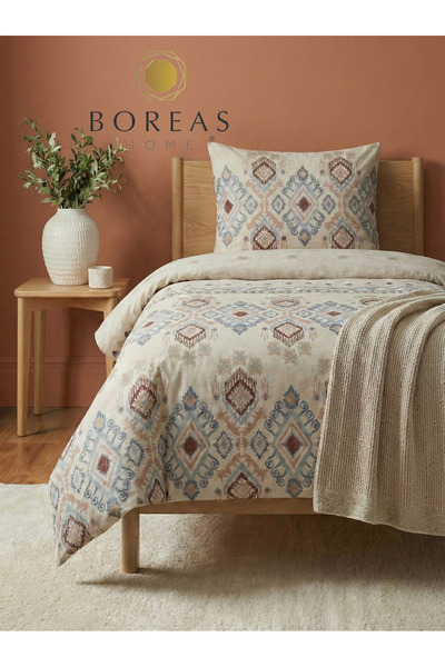 Boreas Home طقم غطاء لحاف مفرد مطاطي من GİZA