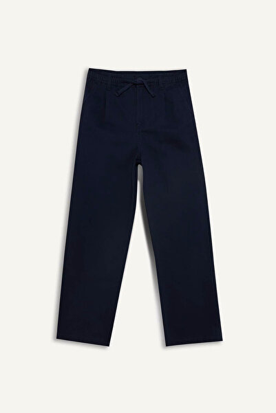 DeFacto Loose Fit Navy Blue Boys' Trousers G6740A8/Nv146