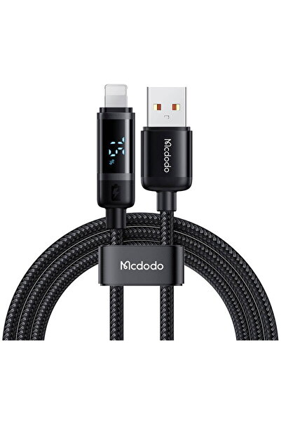 Mcdodo Cablu USB-A la Lightning CA-5000, 1,2 m (negru)