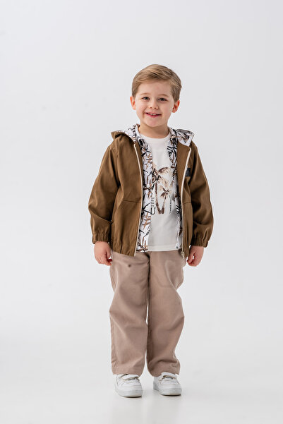 LUCY EXCLUSİVE 4-Piece (Jacket; Shirt; T-Shirt; Pants) Boys' Holiday Set with...