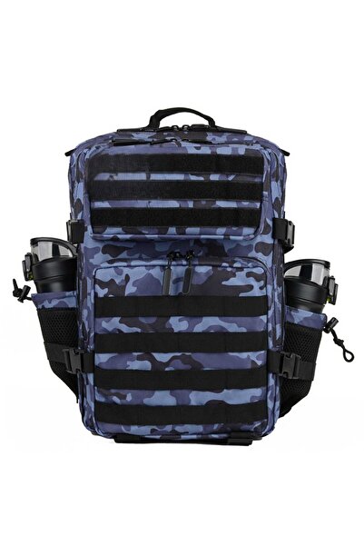 QUİCKPREP حقيبة ظهر تكتيكية بسعة كبيرة 45 لتر - حقيبة عسكرية مقاومة للماء للا...