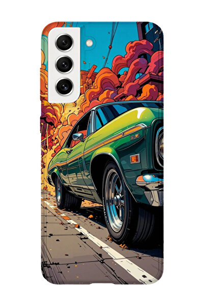 lelia حافظة هاتف شفافة مطبوعة متوافقة مع هاتف سامسونج جالاكسي S21 بلس |   مجم...