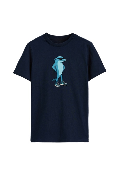 Rabona Fashion Cool Dolphin Printed Kids T-Shirt