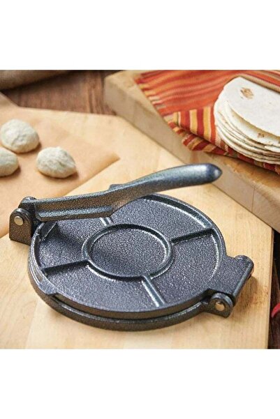 Generic Tortilla Press 8-Inch – Heavy Duty Aluminum/Cast Iron Dough Press wit...