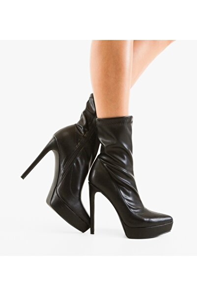 BENOTTİ Women's Ankle Boots Jahoi Black 2 Size: 35