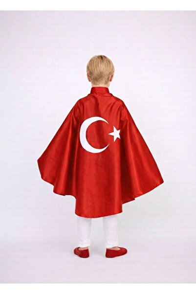 BLACK SWALLOW 23 Nisan 19 Mayıs 29 Ekim Kız Erkek Ay Yıldız Baskılı Pelerin G...