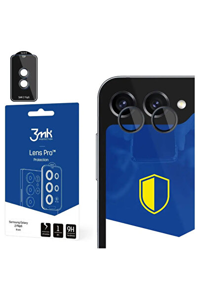 3MK Samsung Galaxy Z Flip 5 - Husa cu protecție pentru lentile Pro, neagră