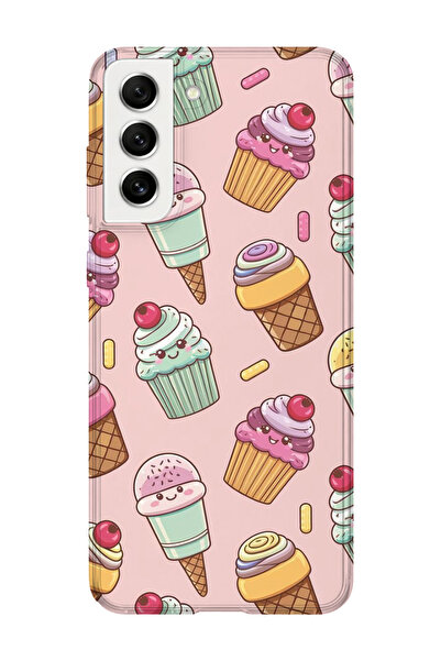 lelia حافظة هاتف شفافة مطبوعة متوافقة مع هاتف سامسونج جالاكسي S22 بلس |   مجم...