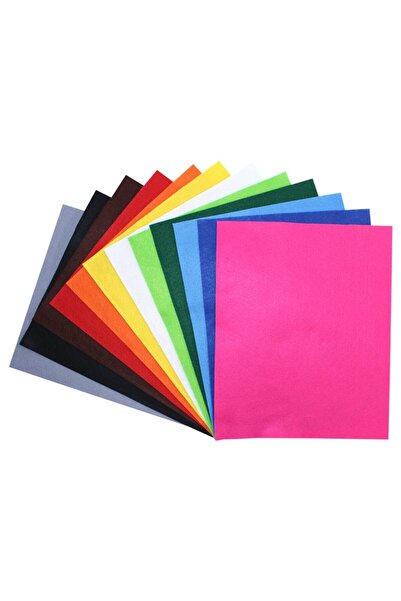 Loolipo Fetru uni - 12 culori asortate, 24 x 30 cm