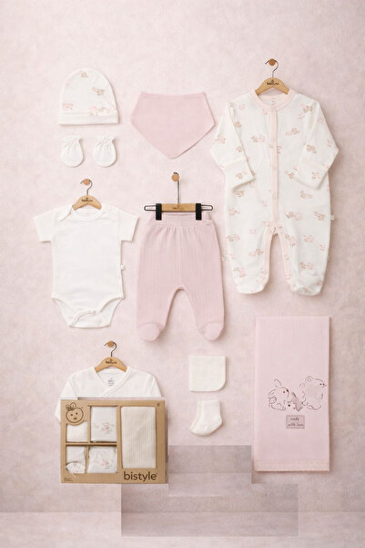 Bistyle GOTS Sertifikalı 10lu Set Love u Family Pudra- Kız