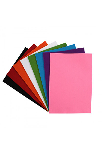 Loolipo Fetru uni - 8 culori asortate, 21 x 30 cm