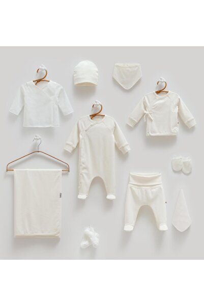 Caramell Milano Premium 10lu Set Unisex Ekru