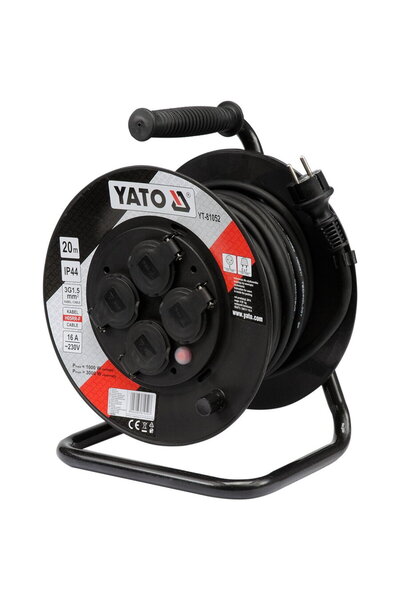 yato Extension Cord on Reel 20M YT-81052