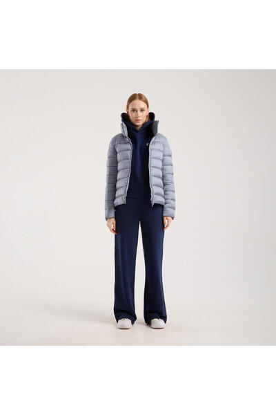 SAVE THE DUCK Kadın Mont Mavi - Elsie