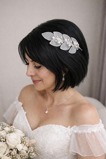 Handmade Ελληνιστικό στέμμα με φύλλα, νυφικό στέμμα μοντέλου Ελένης, στέμμα μ...