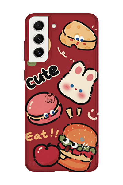 lelia حافظة هاتف شفافة مطبوعة متوافقة مع هاتف سامسونج جالاكسي S21 FE |   مجمو...