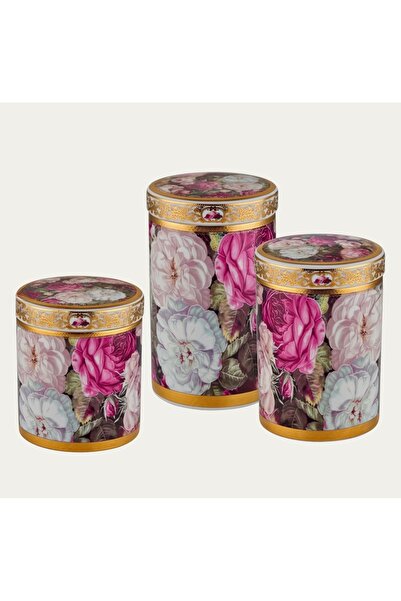 hediye Esterhomedecor 3 Porcelain Spice Pots