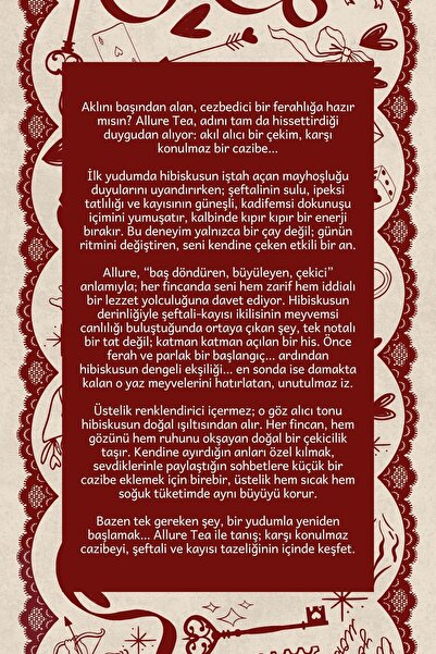 Mim and More Luminara Studio x Allure - Kayısı ve Şeftalili Hibiskus Çayı 50 gr