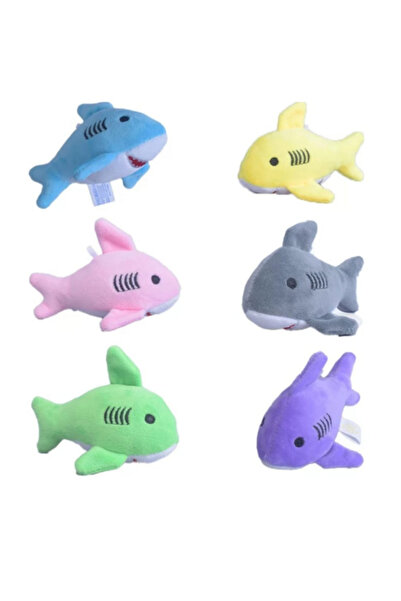 Other لعبة سمكة قطيفة للأطفال - ألوان متنوعة - قماش ناعم - 40 سم - موديل YF8461