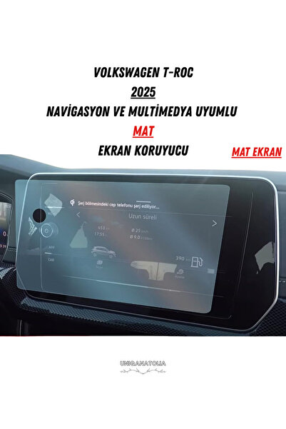 UniqAnatolia Volkswagen T-Roc 2025 Navigation and Multimedia Compatible Matte...