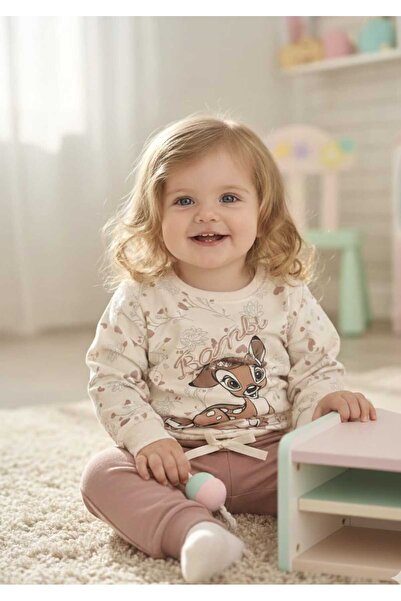 Bobişko Laura Baby Baby Girl Kids Top and Bottom Tracksuit Set