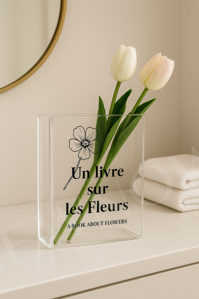 Empressco Mika Kitap Görünümlü Pinterest Vazo, Şık ve Dekoratif Tasarım