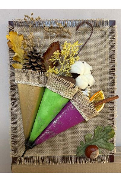 Handmade Umbrela naturala de toamna