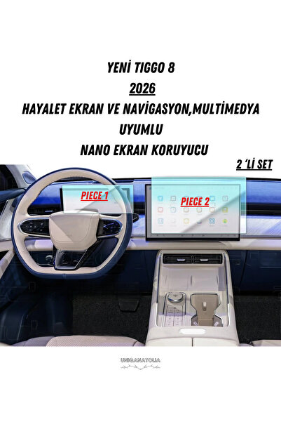 UniqAnatolia New Tıggo8 2026 Ghost Instrument Panel and Multimedia Compatible...