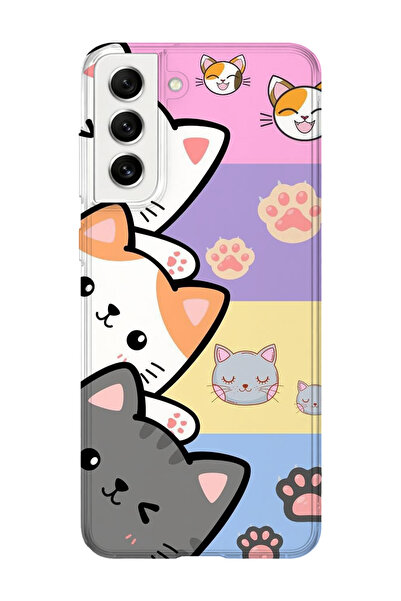 lelia حافظة هاتف شفافة مطبوعة متوافقة مع هاتف سامسونج جالاكسي S21 |   المجموع...