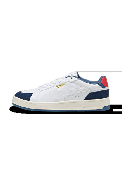 Puma Ανδρικά λευκά casual αθλητικά παπούτσια Court Classico Sport